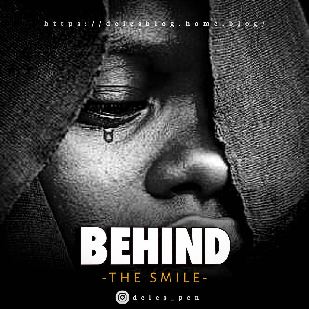 Behind the smile